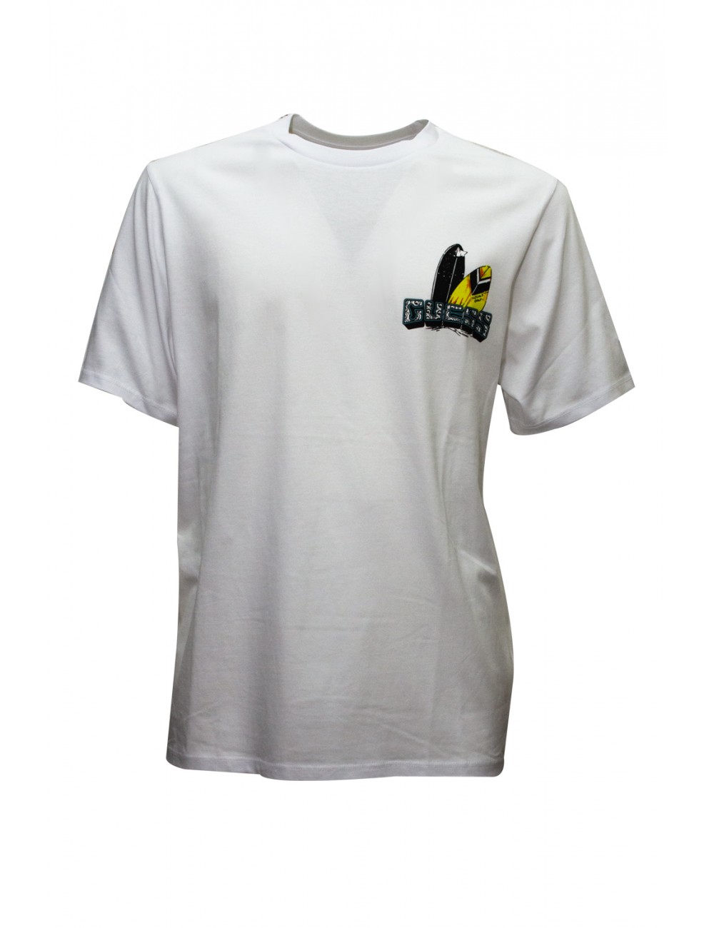 t-shirt guess UOMO BIANCA G011 - F4GI07I3Z14 vista frontale