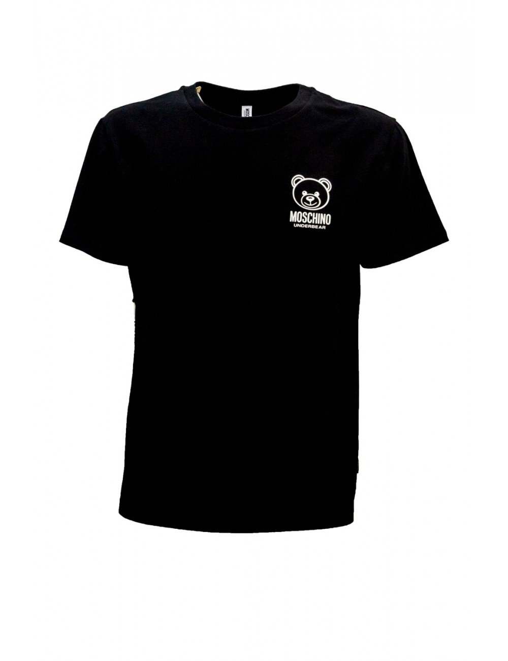 t-shirt moschino UOMO NERA 0555 - V1A0703 - 4406 vista frontale