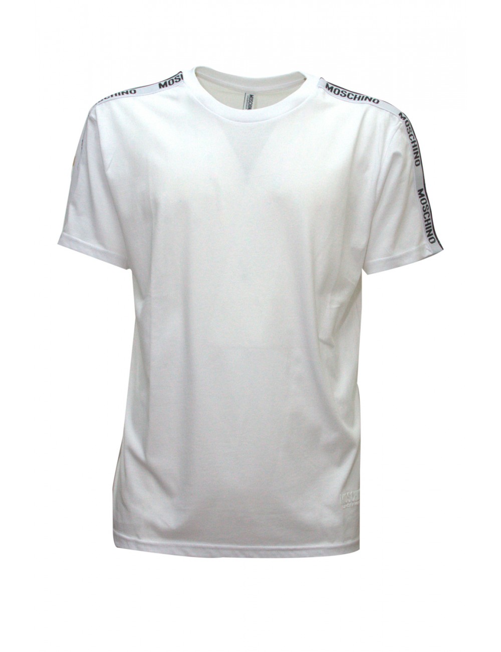 t-shirt moschino UOMO BIANCA 0001 - V1A0704 - 4304 vista frontale