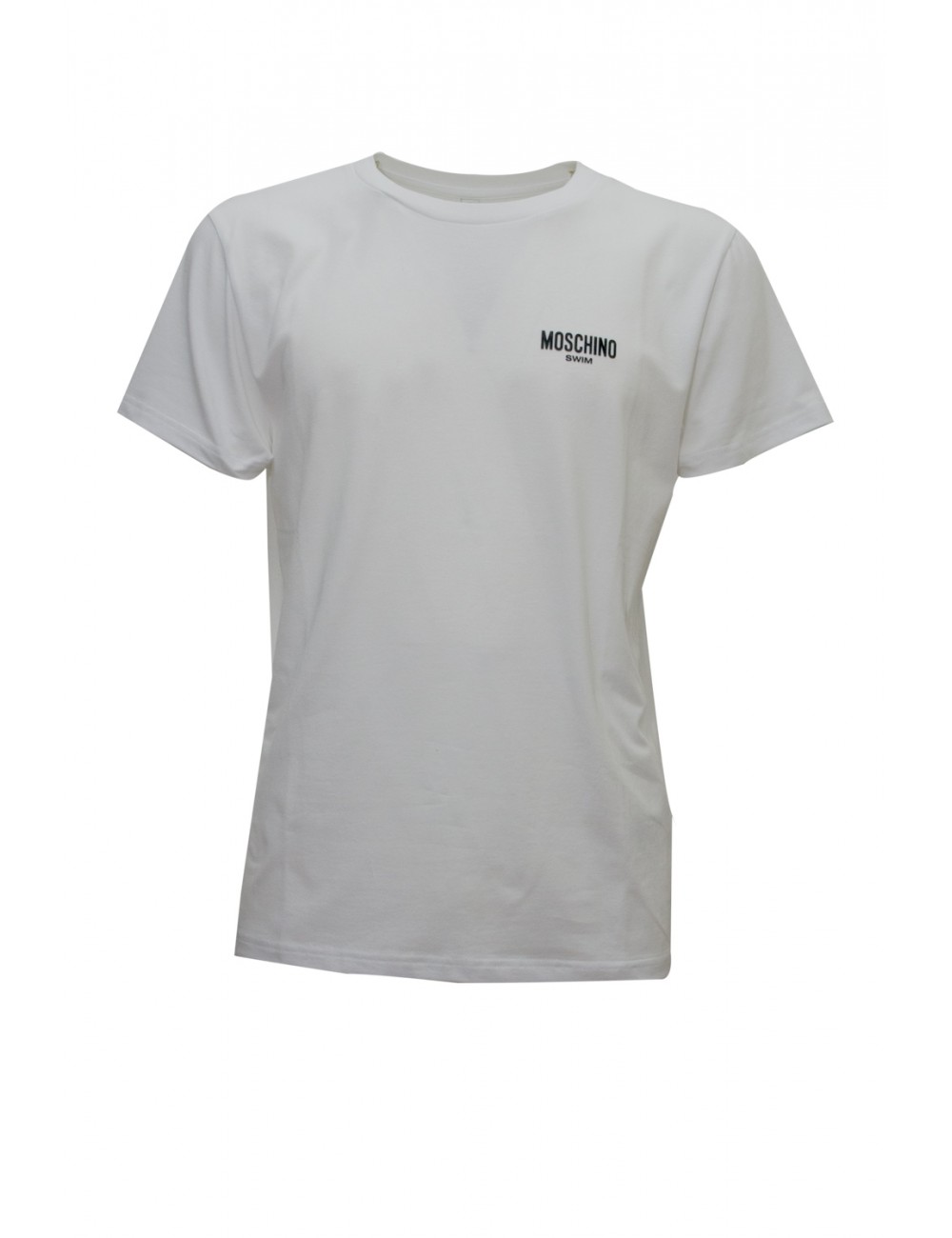 t-shirt moschino UOMO BIANCA 0001 - V3A0703 - 9408 vista frontale