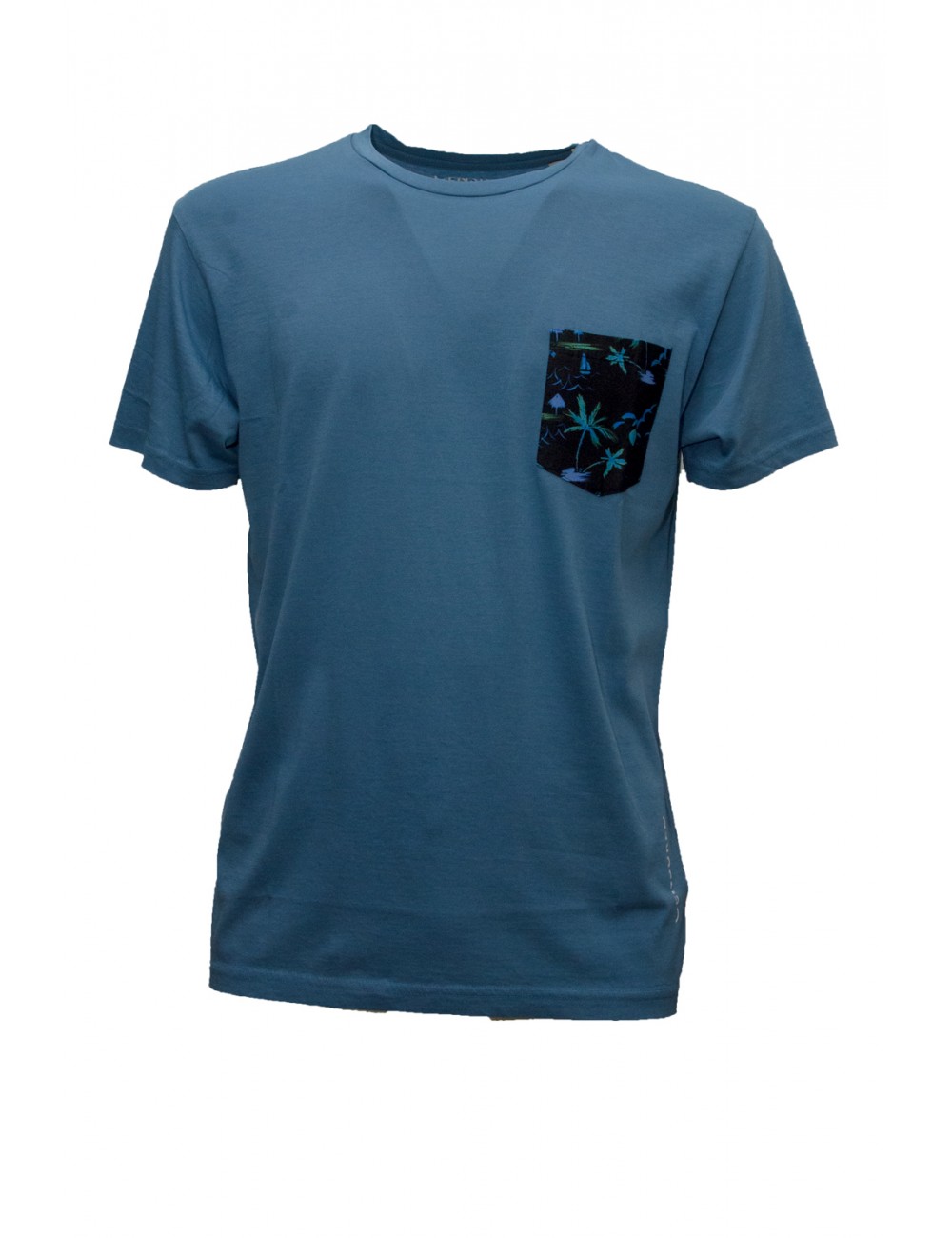 t-shirt censured UOMO BLU AIR BLUE - TM C227 T JSEL 22 vista frontale