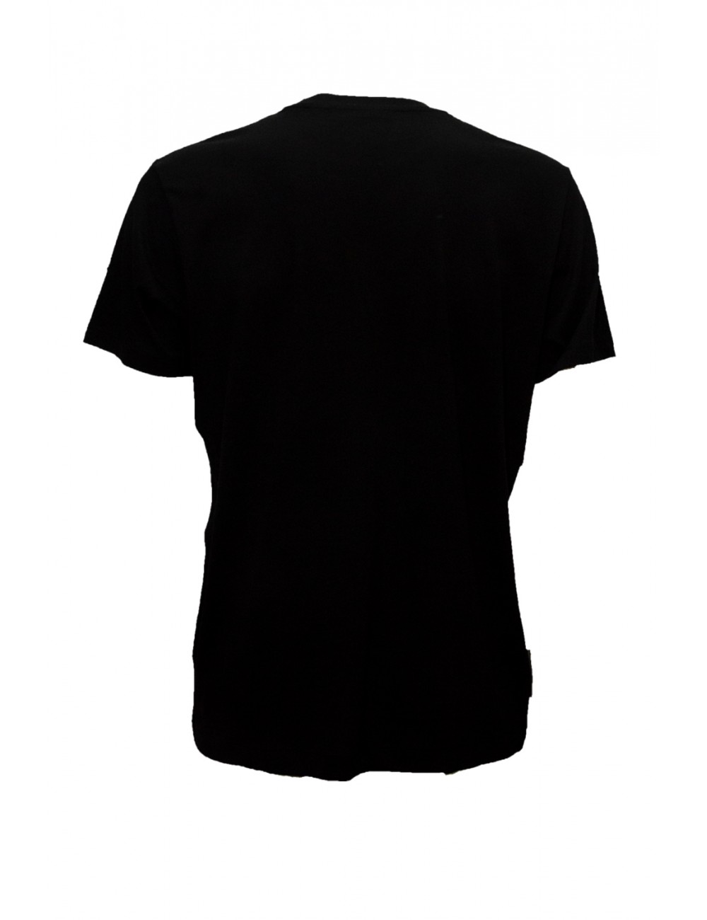 t-shirt john richmond UOMO BLACK - UMP24052TS OF vista frontale