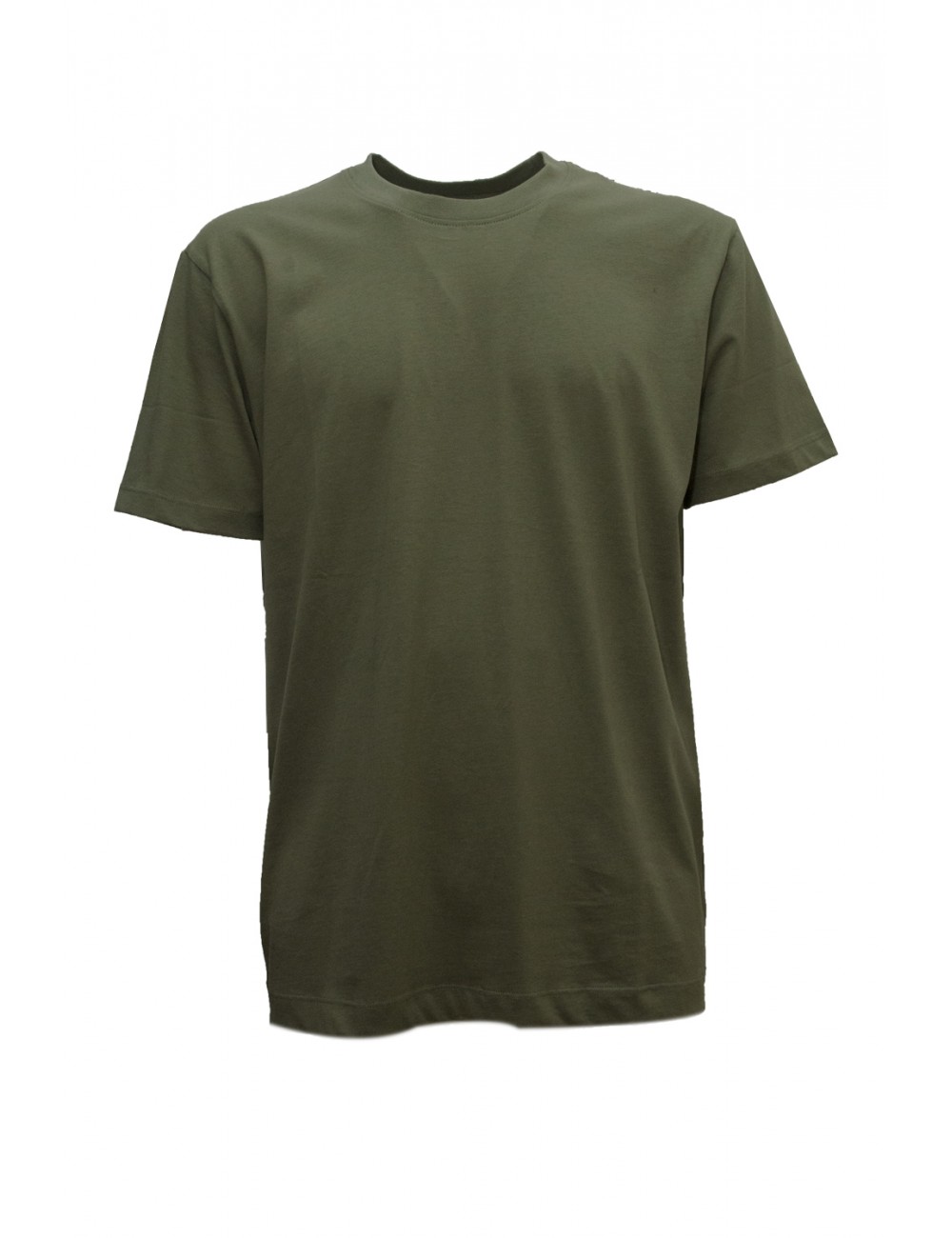 t-shirt john richmond UOMO VERDE GREEN LICHEN - UMP24056TS OF vista frontale